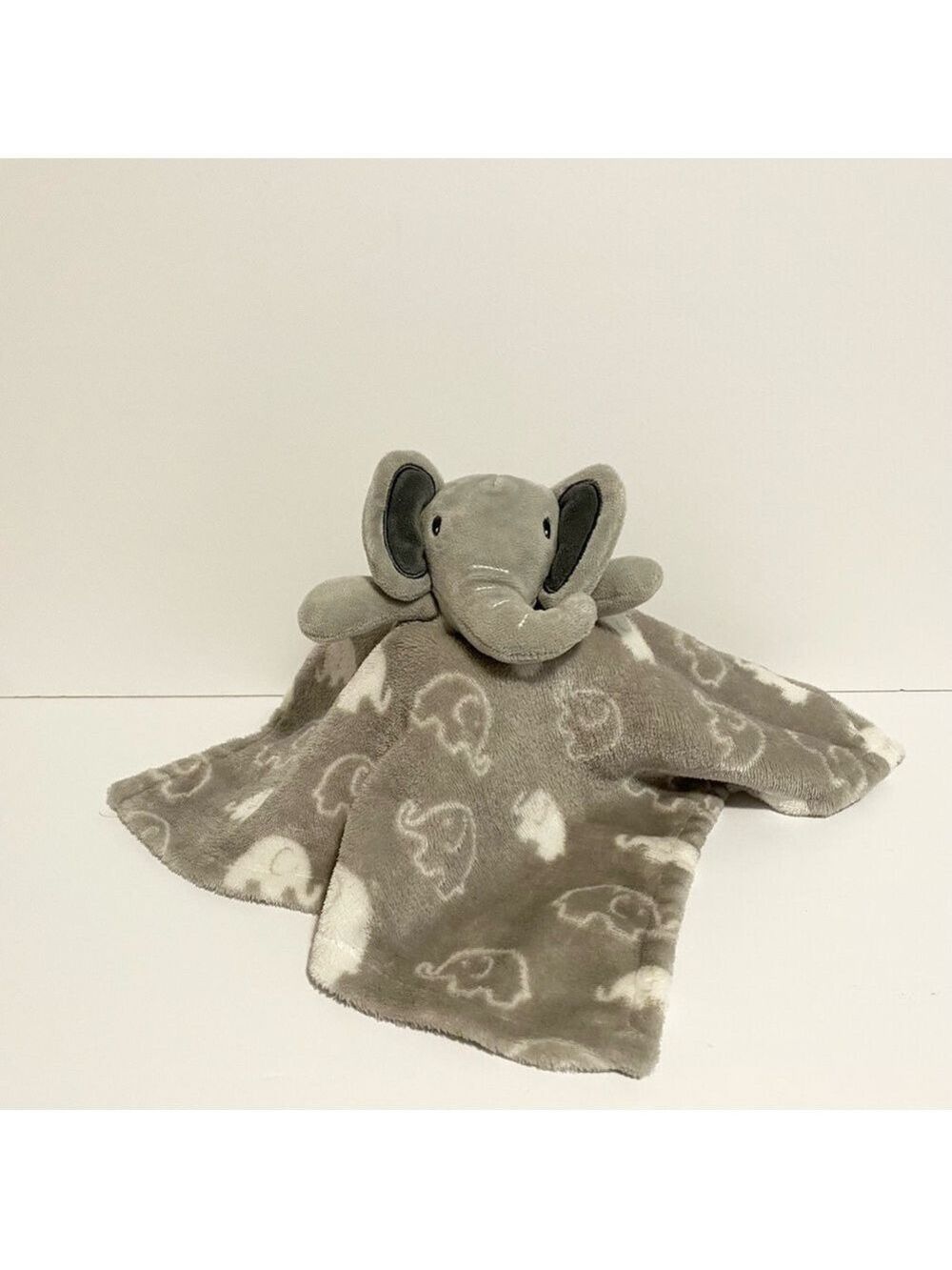 Necessities TenderTyme Grey Elephant Lovey Baby Security Blanket Cuddle Plush